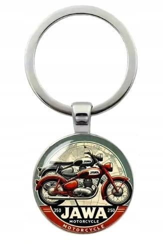 BRELOK, BRELOCZEK, KABOSZON, PRZYWIESZKA DO KLUCZY MOTOR, MOTOCYKL JAWA