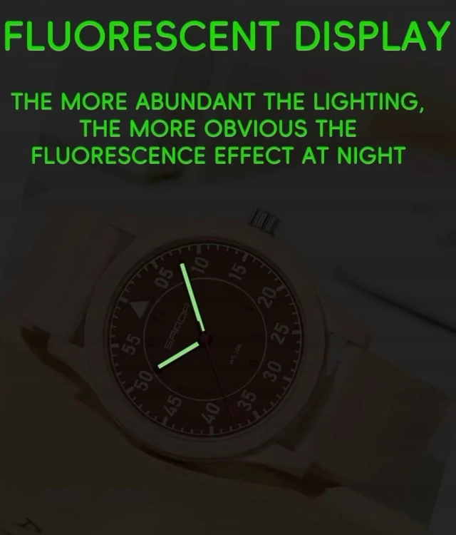 UNIKALNY, MŁODZIEŻOWY ZEGAREK SANDA - WOJSKOWY STYL