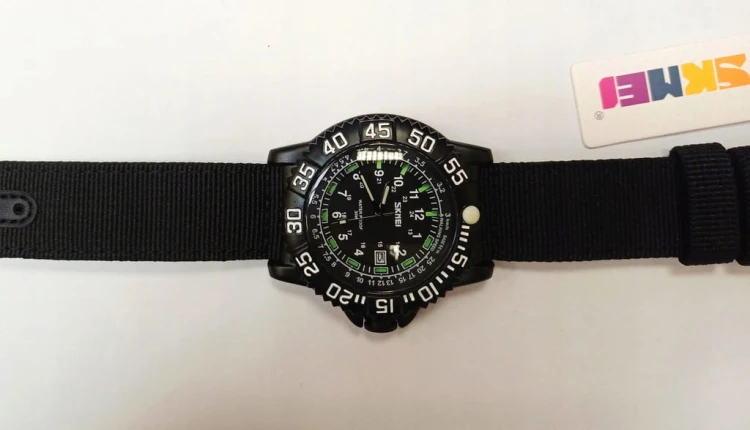 Nowy masywny zegarek diver luminous + datownik - wojskowy styl super design