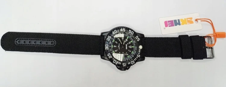 Nowy masywny zegarek diver luminous + datownik - wojskowy styl super design