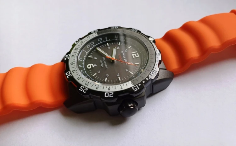 NOWY ZEGAREK SOLARNY NORTH EDGE EVOQUE SOLAR DRIVE - WOJSKOWY STYL