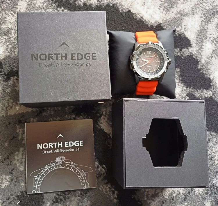 NOWY ZEGAREK SOLARNY NORTH EDGE EVOQUE SOLAR DRIVE - WOJSKOWY STYL