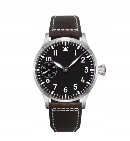 Luksusowy zegarek mechaniczny diver styl luminous z oddzielnym sekundnikiem