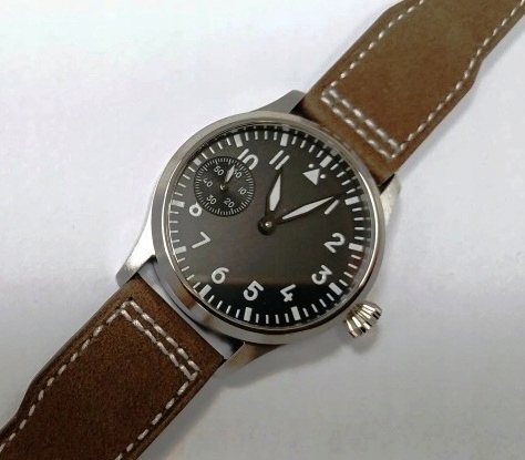 Luksusowy zegarek mechaniczny diver styl luminous z oddzielnym sekundnikiem