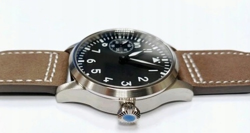 Luksusowy zegarek mechaniczny diver styl luminous z oddzielnym sekundnikiem