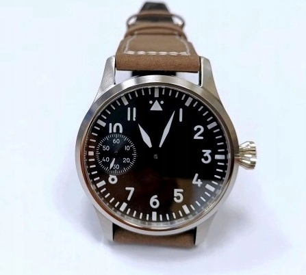 Luksusowy zegarek mechaniczny diver styl luminous z oddzielnym sekundnikiem