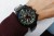 NOWY MASYWNY ZEGAREK NAVIFORCE, WOJSKOWY STYL, DAY-DATE, CHRONOGRAF ZIELONY