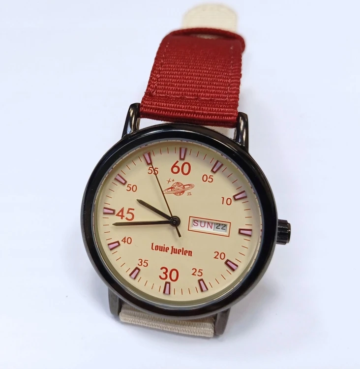 UNIKALNY, MŁODZIEŻOWY ZEGAREK Z DATOWNIKIEM DAY-DATE + LUMINOUS + PUDEŁKO