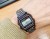 NOWY ZEGAREK ELEKTRONICZNY LCD - STYL RETRO - GRAFITOWY